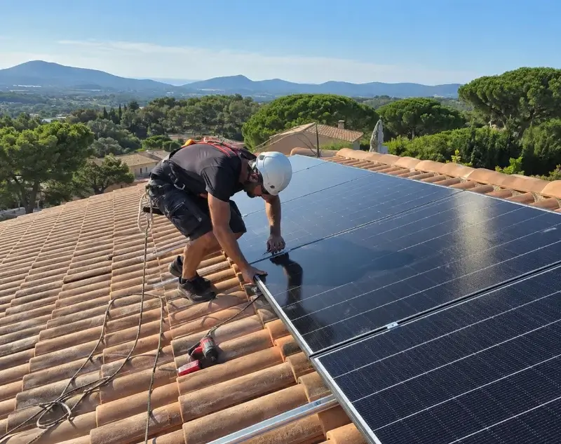 Installateur panneaux solaires Tamniès — pose photovoltaïque sur toiture